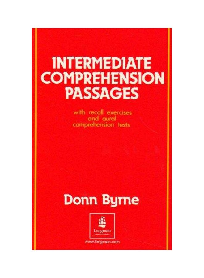 Intermediate Comprehension Passages Paperback English by Donn Byrne - 38495