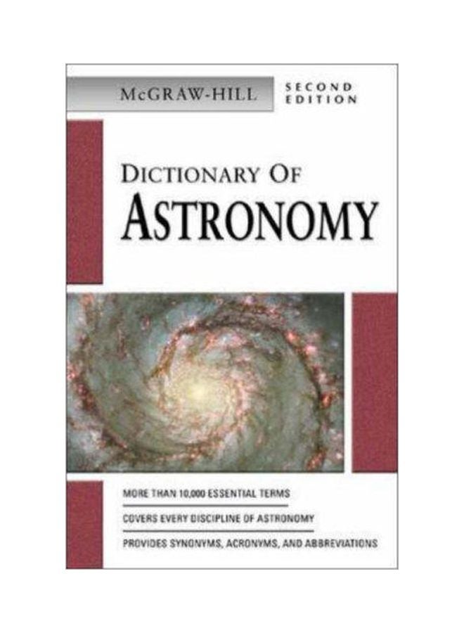 Dictionary Of Astronomy Paperback English - 3-1-2003 
