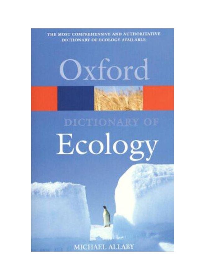 null - Oxford Dictionary Of Ecology Paperback English by Michael Allaby - Image 1