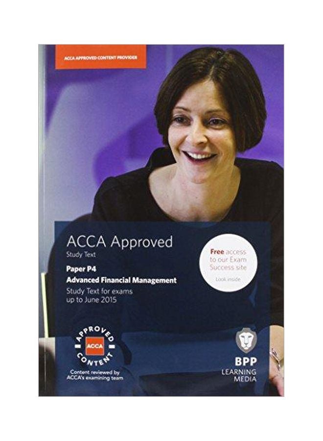 Paper P4 Advanced Financial Management Paperback English - 5-15-2014 