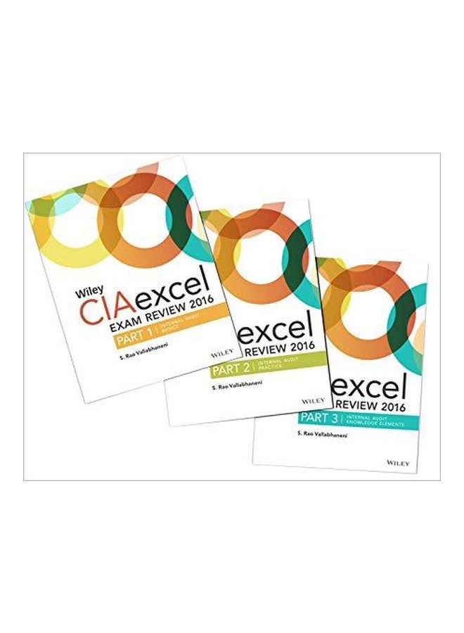 Wiley Ciaexcel Exam Review 2016 Part 1/part 2/part 3 Paperback English by S. Rao Vallabhaneni - 1-4-2016 