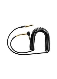 Earldom 90 Degree Anti-Knot AUX Cable Black  - Image 1