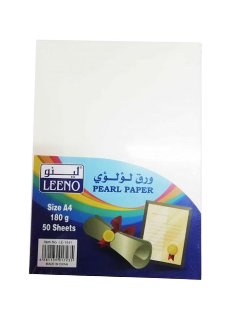 50-Piece Pearl Paper