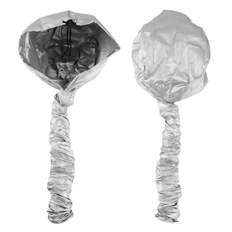 Generic Portable Hair Dryer Bonnet Cap Silver - Image 5