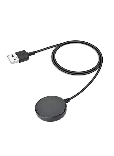 Magnetic Wireless Charger Dock For Samsung Galaxy Watch Active/Active 2 Black
