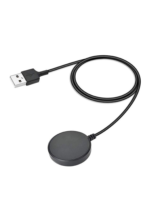 Sikai Magnetic Wireless Charger Dock For Samsung Galaxy Watch Active/Active 2 Black  - Image 1