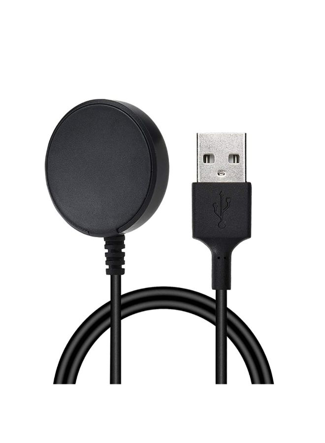 Sikai Magnetic Wireless Charger Dock For Samsung Galaxy Watch Active/Active 2 Black  - Image 2