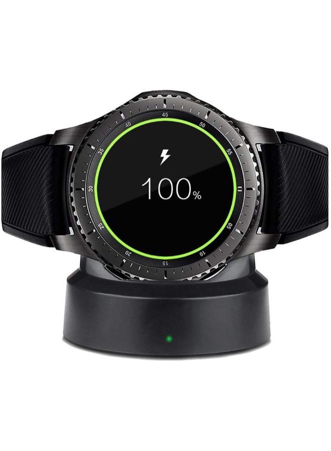 Sikai Wireless Charger Dock For Samsung Gear S3 Classic Black  - Image 3