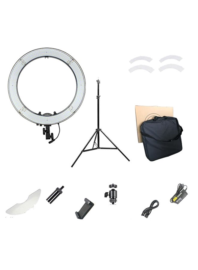 Studio Photography Ring Light Black/White - Image 2