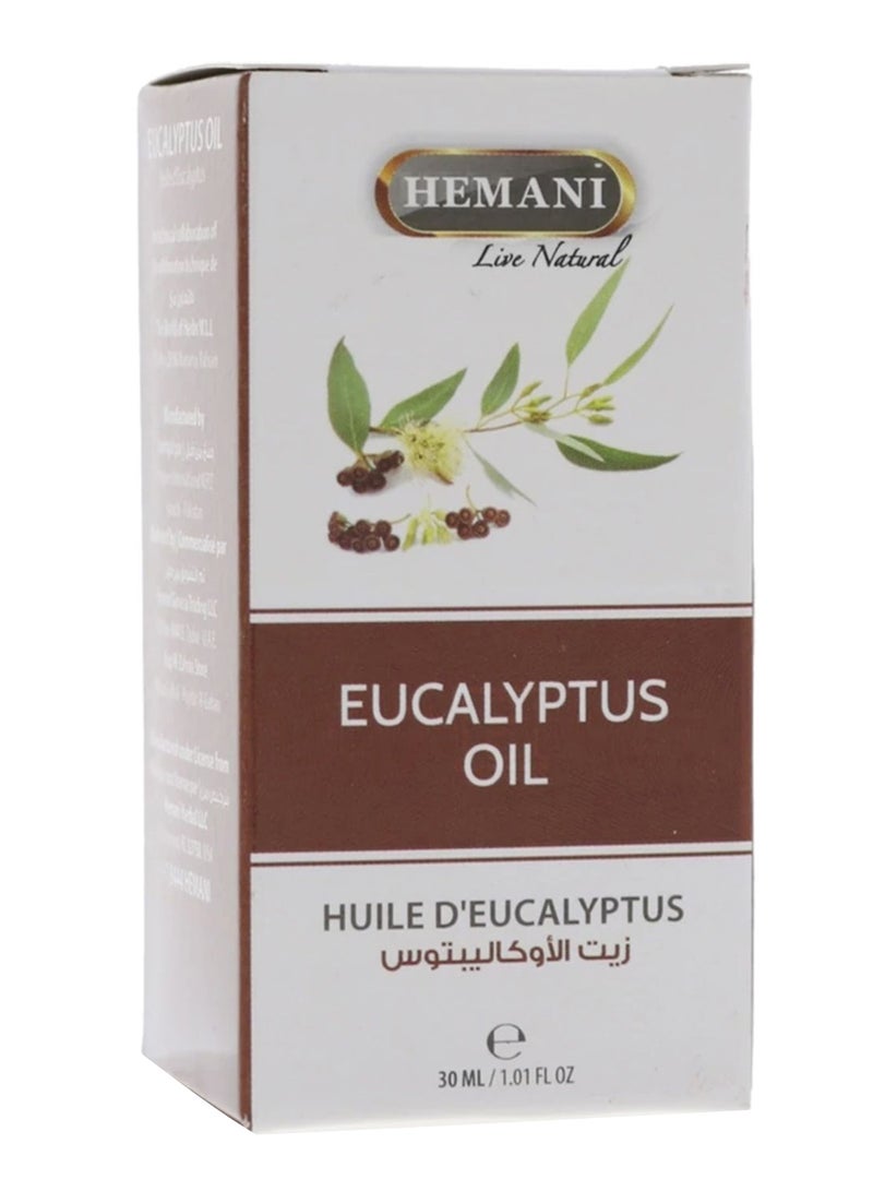 HEMANI - Eucalyptus Herbal Oil 30ml - Image 1