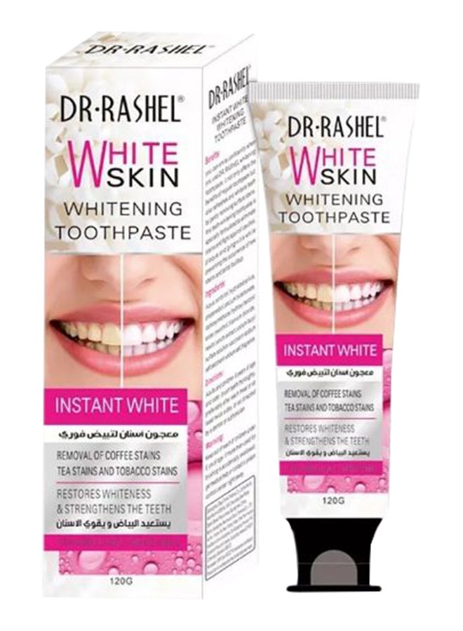 DR. RASHEL Skin Whitening Toothpaste White 120grams