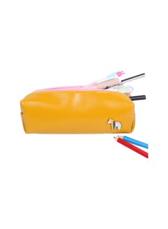 Cartoon Kawaii Trojan Horse Pencil Case Yellow
