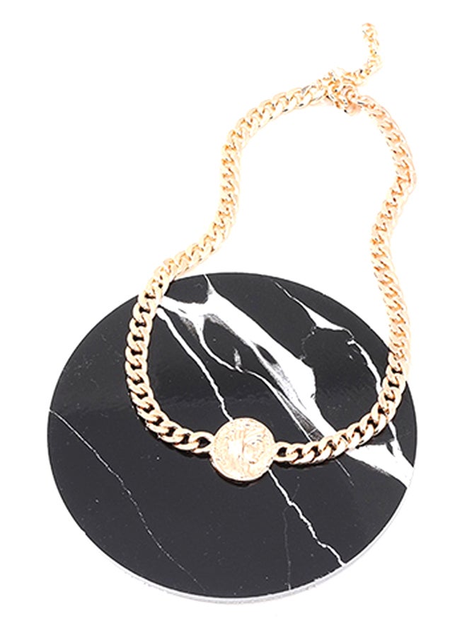 Generic - Gold Plated Solid Color All Match Necklace - Image 1