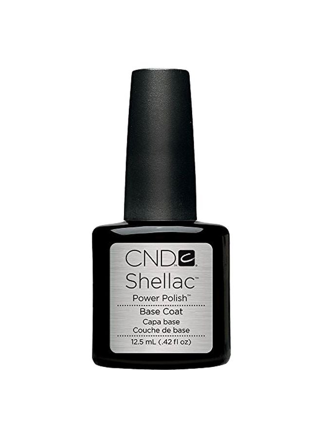 CND - Shellac Nail Base Coat Clear - Image 1