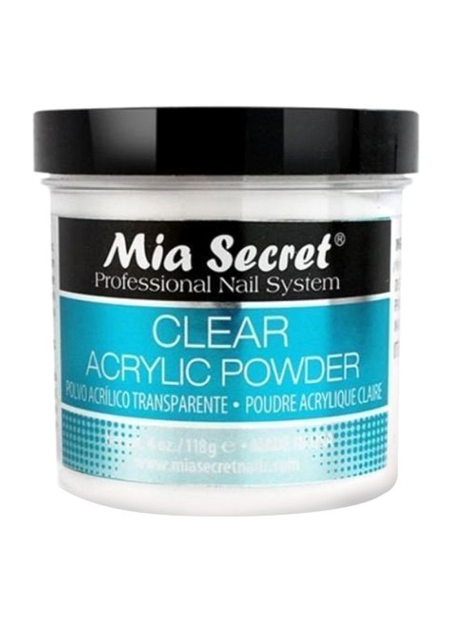 MIA SECRET Professional Acrylic Powder Clear  - Image 1