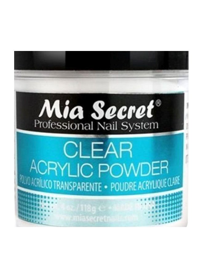 MIA SECRET Professional Acrylic Powder Clear  - Image 2