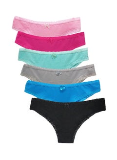 6-Piece Comfy Brief Set Multicolour
