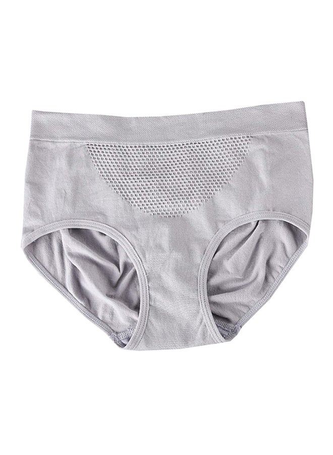 Generic - 4-Piece Solid Pattern Comfy Brief Set Multicolour - Image 1
