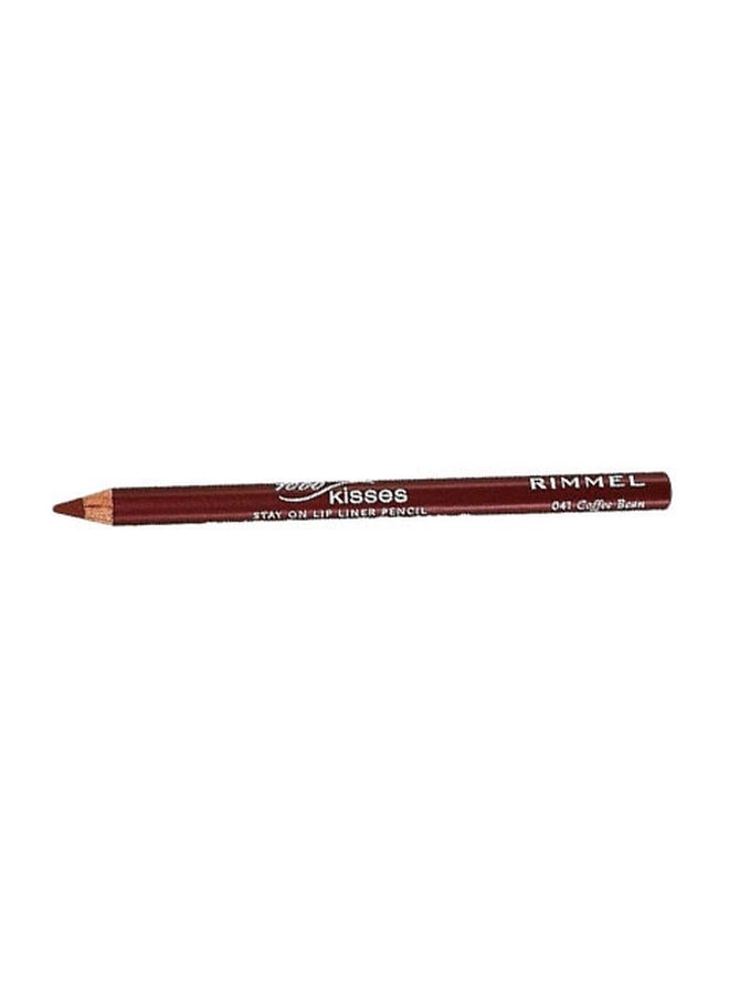 RIMMEL LONDON - 3-Piece 1000 Kisses Stay On Lip Liner Pencil Coffee Bean - Image 1