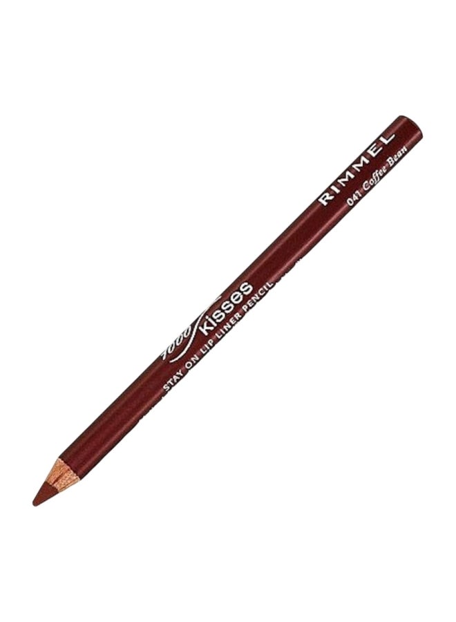 RIMMEL LONDON - 3-Piece 1000 Kisses Stay On Lip Liner Pencil Coffee Bean - Image 1