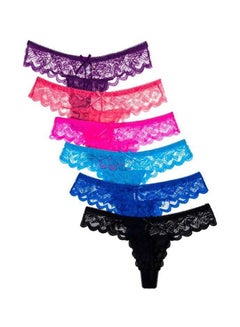6-Piece Comfy Brief Set Multicolour
