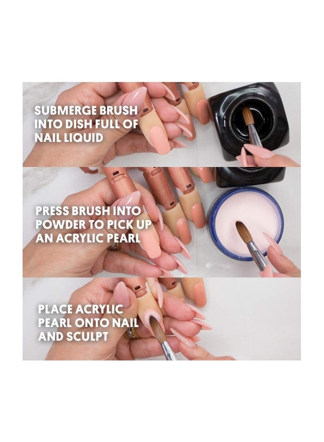 Young Nails False Nail Powder Clear - Image 3