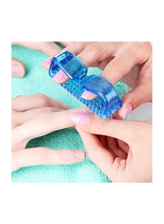 eBoot 4-Piece Nail Brush Set Blue/Purple/Pink  - Image 3