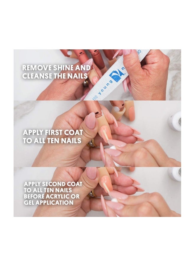 يانج نيلز لاصق أظافر غير حمضي بروتين بوند أبيض - Image 3