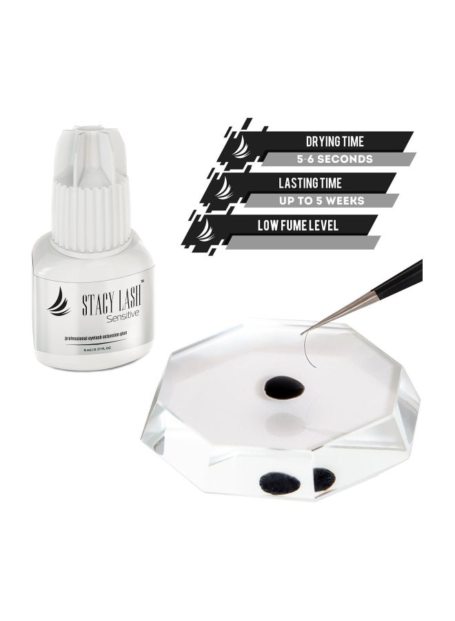 Stacy Lash Professional Eye-Lash Extension Glue White - Image 2