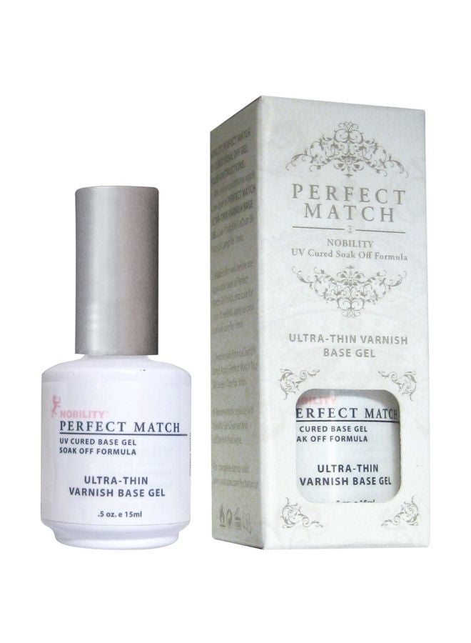 Perfect Match Ultra-Thin Varnish Base Gel Clear - v1573102860/N30485976A_1