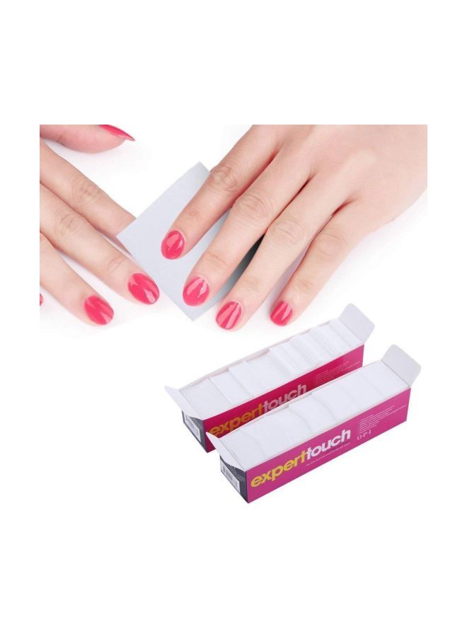 BTYMS 620-Piece Expert Touch Lint Free Nail Wipes White - Image 2