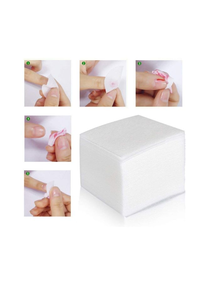 BTYMS 620-Piece Expert Touch Lint Free Nail Wipes White - Image 3