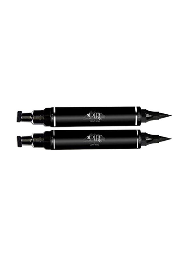 LA PURE Pack Of 2 Original Eyeliner Stamp Black - Image 1