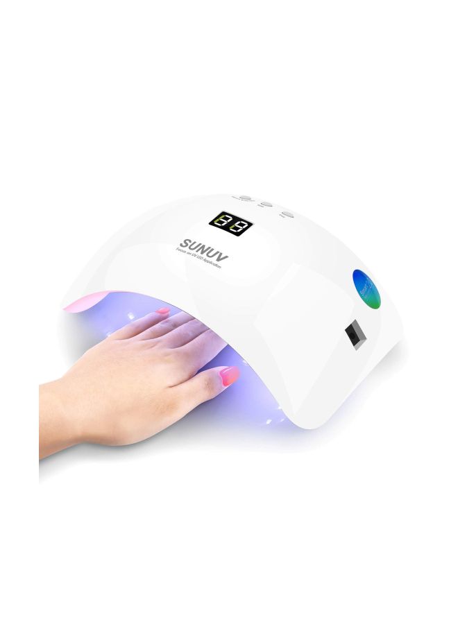SUNUV - Portable UV Nail Dryer White - Image 1
