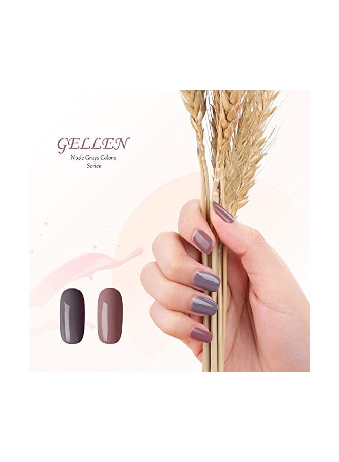 Gellen Pack Of 6 Nail Gel Polish Multicolour - Image 3