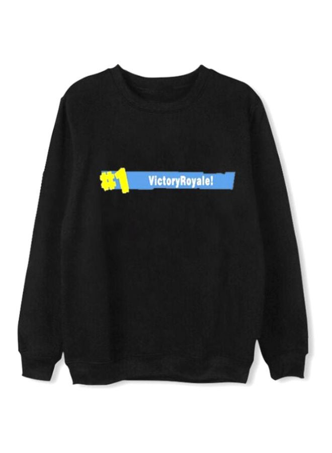 Cotton Pullover Black  - Image 1