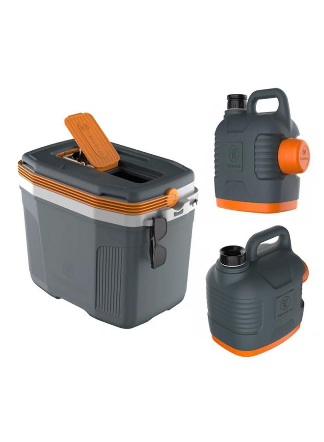 تيرمولار طقم لحفظ درجة حرارة الأطعمة والمشروبات مكون من 3 قطع رمادي - Image 1