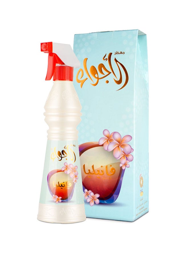 Sedr Al-Khaleej Perfumes Vanilla Freshener White/Red 500ml  - Image 2