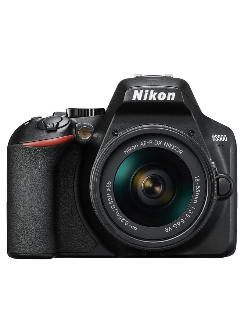 Nikon - D3500 DSLR Camera With 18-55 mm Lens - Image 1