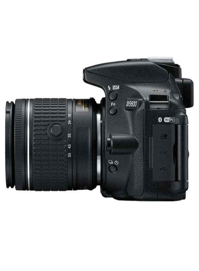Nikon - D5600 DSLR Camera With 18-55 mm And 70-300 mm Lens - Image 1