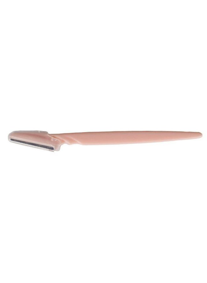 3-Piece Eyebrow Razor Set Pink/Yellow/Blue