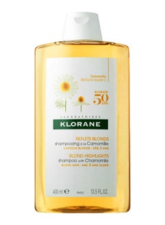 Klorane Blonde Highlights Shampoo With Chamomile 400ml 