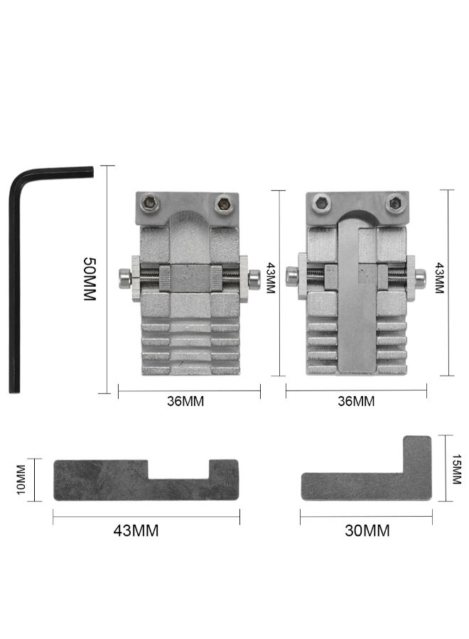 Multifunctional Key Clamping Fixture Cutting Machine Silver