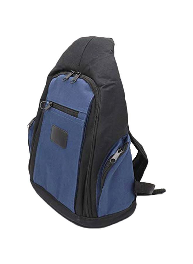 SoliBag - Protective Shoulder Camera Bag Black/Blue - Image 1