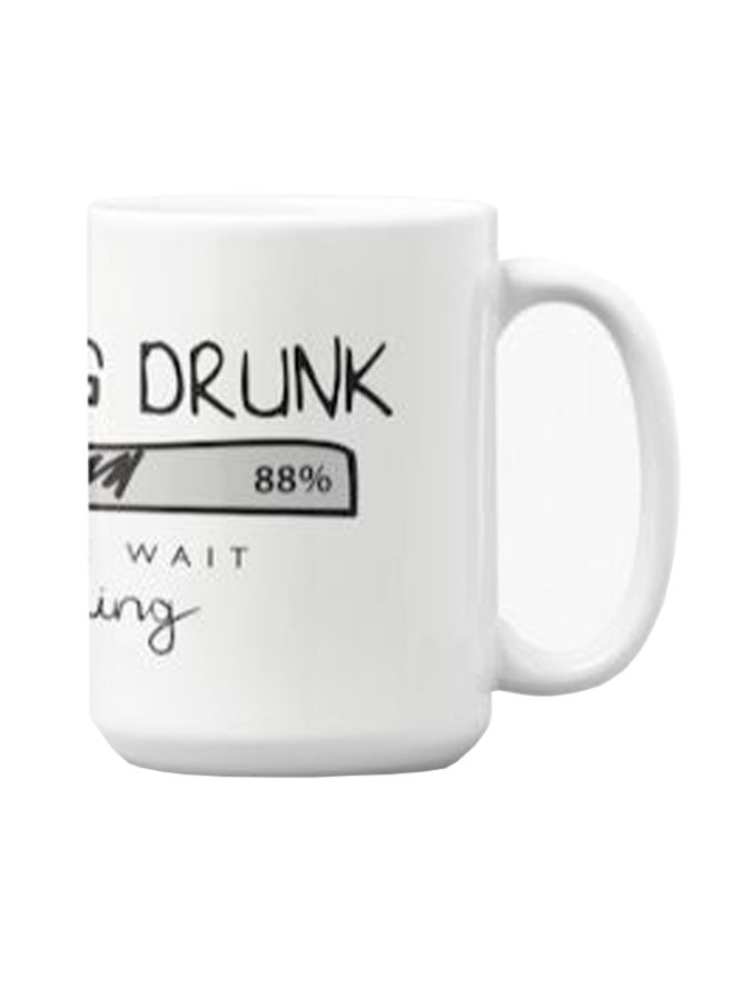 Atiq Premium Printed Ceramic Coffee Mug White - Image 3