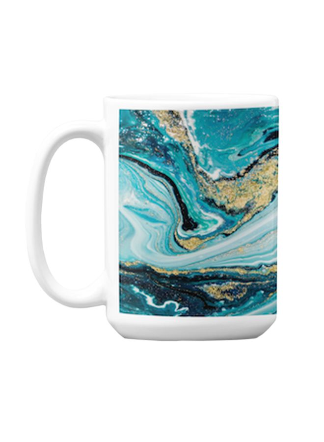 Atiq Premium Printed Ceramic Coffee Mug Multicolour 350ml - Image 1