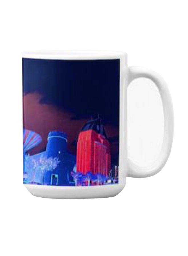 Atiq Premium Printed Ceramic Coffee Mug Multicolour 350ml - Image 3