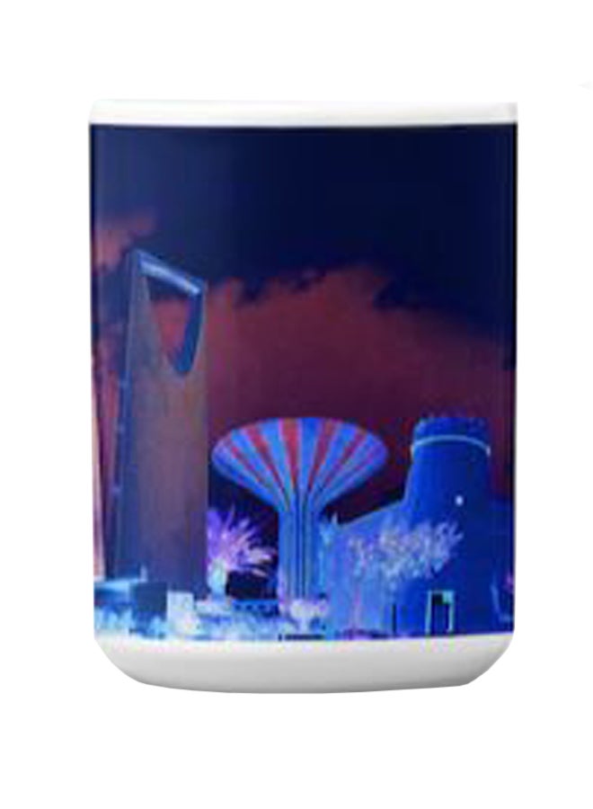 Atiq Premium Printed Ceramic Coffee Mug Multicolour 350ml - Image 2