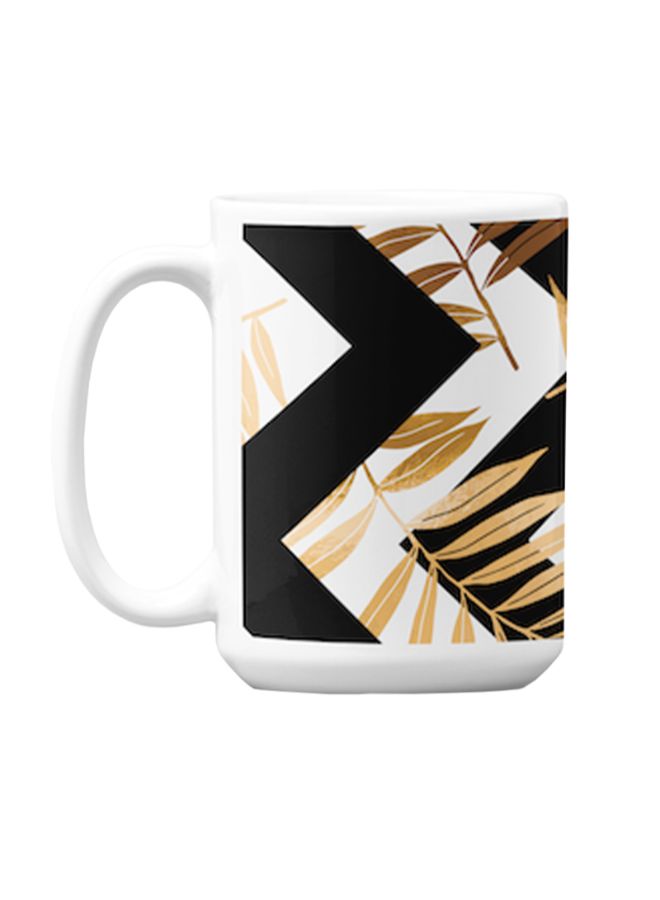 أتيك كوب قهوة جودة ممتازة من السيراميك بطبعة متعدد الألوان 350ملليلتر - Image 1