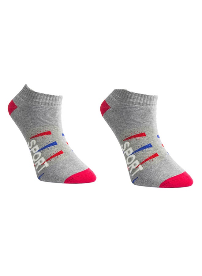 Maestro Ankle Socks Grey 